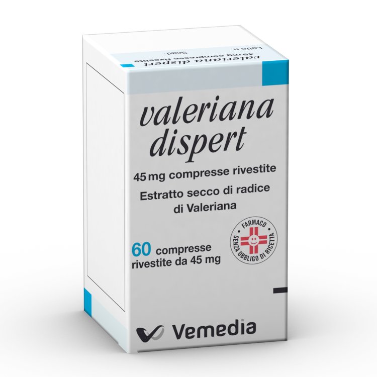 Valeriana Dispert 45mg - 60 Compresse Rivestite