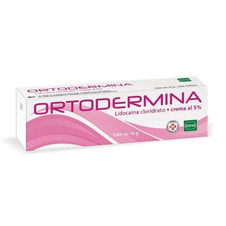 ORTODERMINA Crema 10g 5% ORTODERMINA Crema 10g 5%