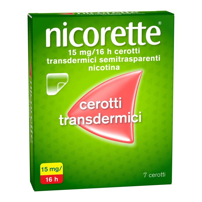 NICORETTE  7 Cer.15mg/16H