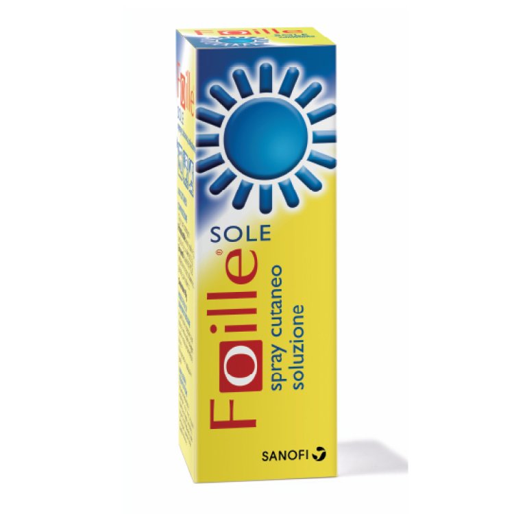 Foille Sole Spray Cutaneo - Contro ustioni, eritemi e scottature - 70 g