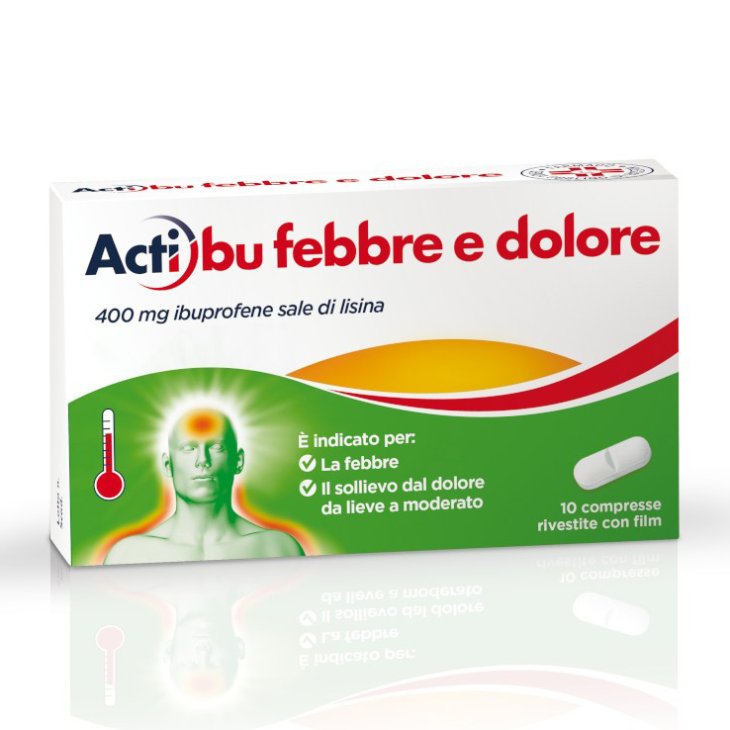 Ibuprofene Carlo Erba 10 compresse 400 mg