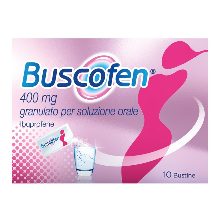 Buscofen granulare 10 bustine 400 mg