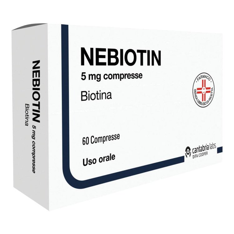 NEBIOTIN 5mg 60 Cpr NEBIOTIN 5mg 60 Cpr