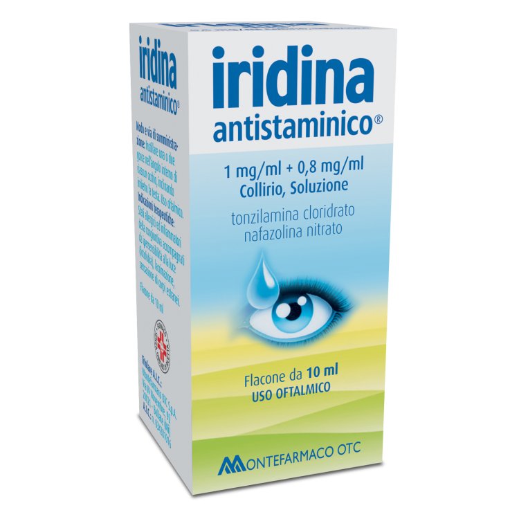 Iridina Antistaminico collirio 10mg/ml+8mg/ml 10 ml