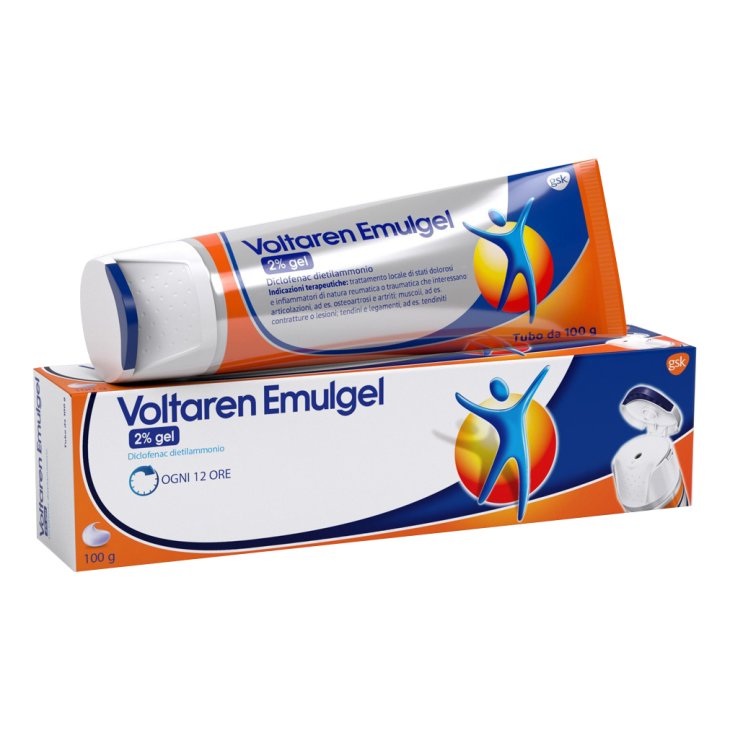 Voltaren Emulgel 2% - Gel Antidolorifico per dolori articolare e muscolari - 100 g