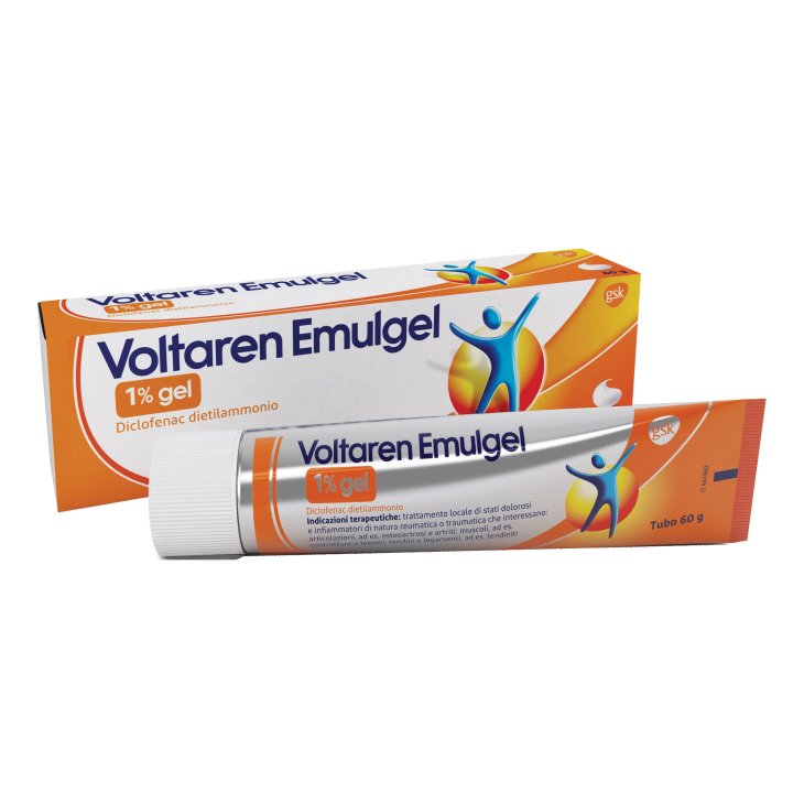 Voltaren Emulgel 1% - Gel antidolorifico per dolori muscolari e articolari - 60 g