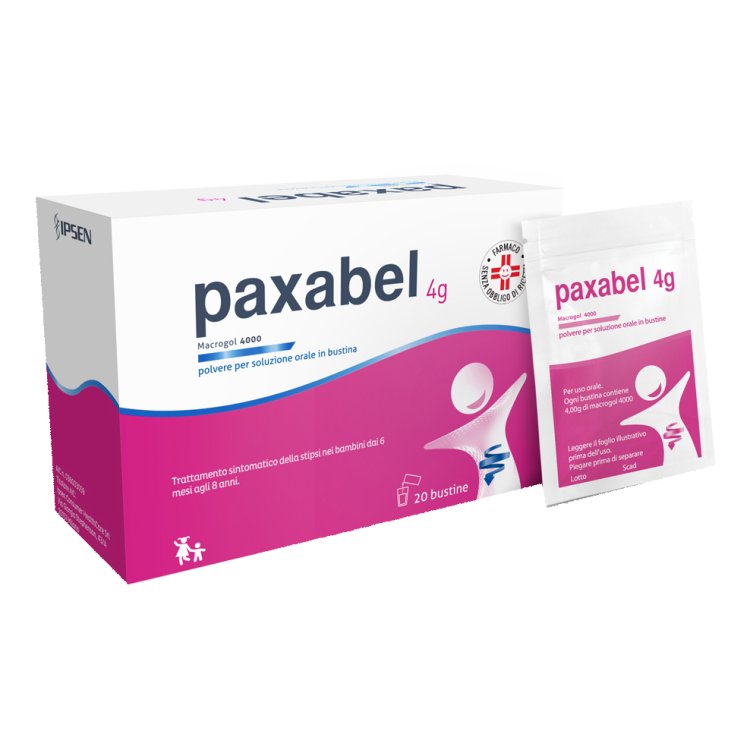 Paxabel Sospensione Orale Polvere 20 Bustine 4g