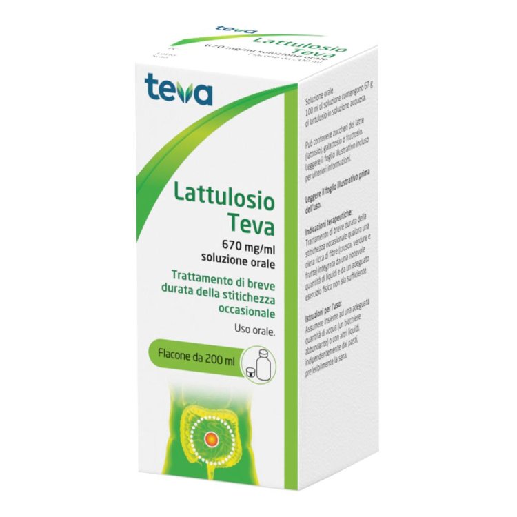 LATTULOSIO Scir.200ml TEVA