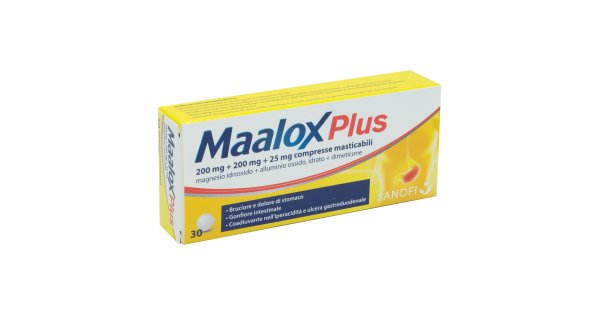 MAALOX-PLUS*30 Compresse mast. F1000