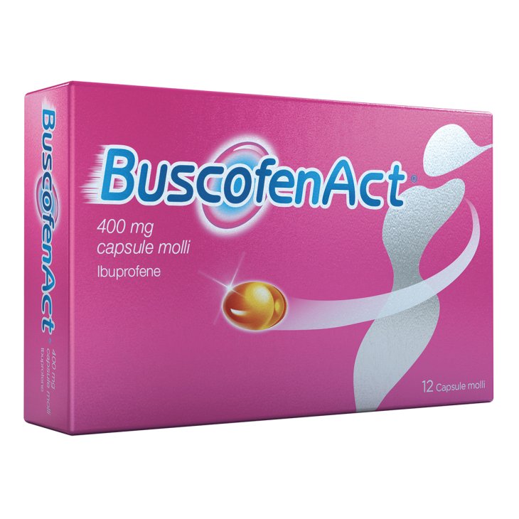 Buscofen Act 12 capsule 400 mg