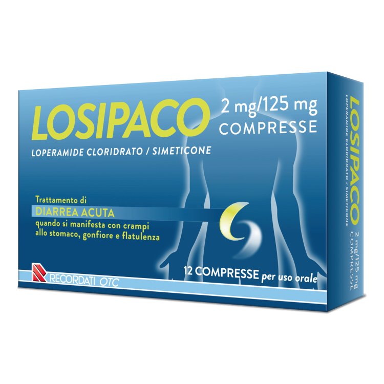 LOSIPACO 12 Compresse 2mg/125mg