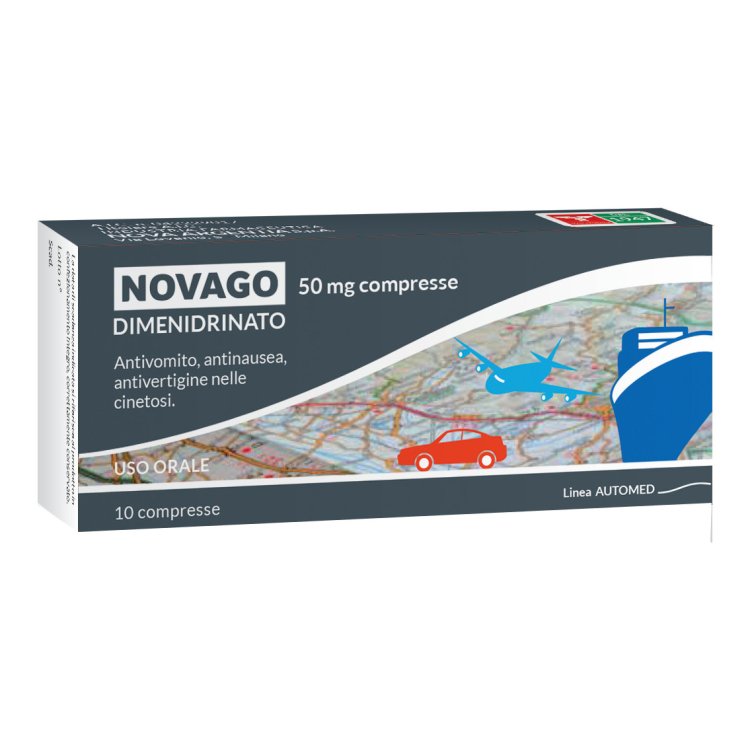 NOVAGO 10 Compresse 50mg N.A.