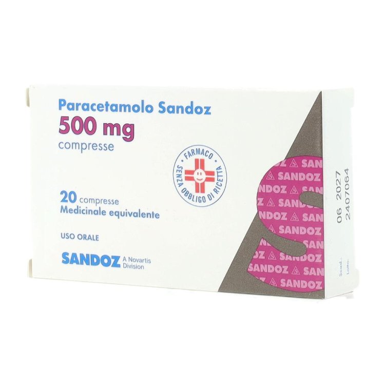PARACETAMOLO  500mg 20Compresse SDZ