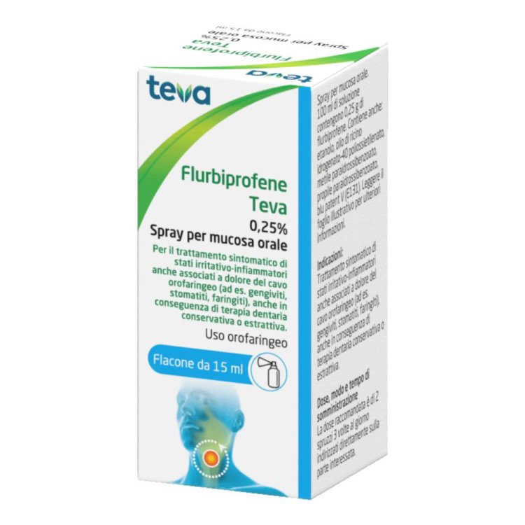 FLURBIPROFENE Spy 0,25%15mlTEV