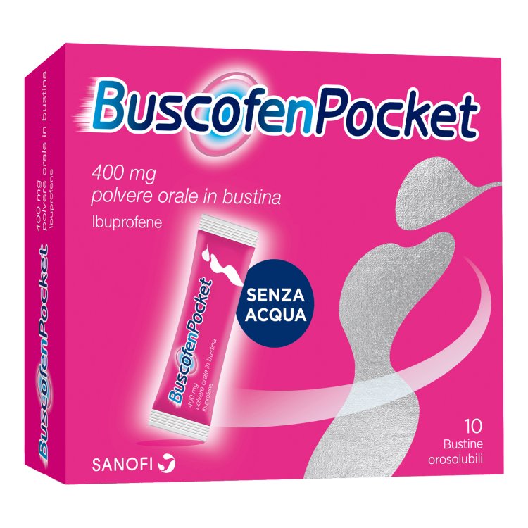 Buscofen Pocket - Ibuprofene 400 mg - 10 bustine