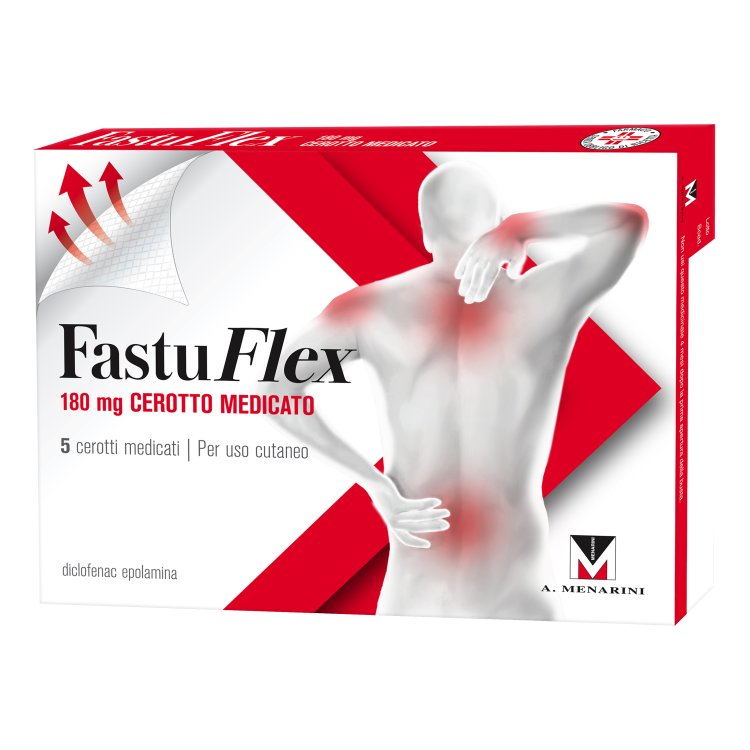 Fastuflex 5 Cerotti Medicati 180 mg