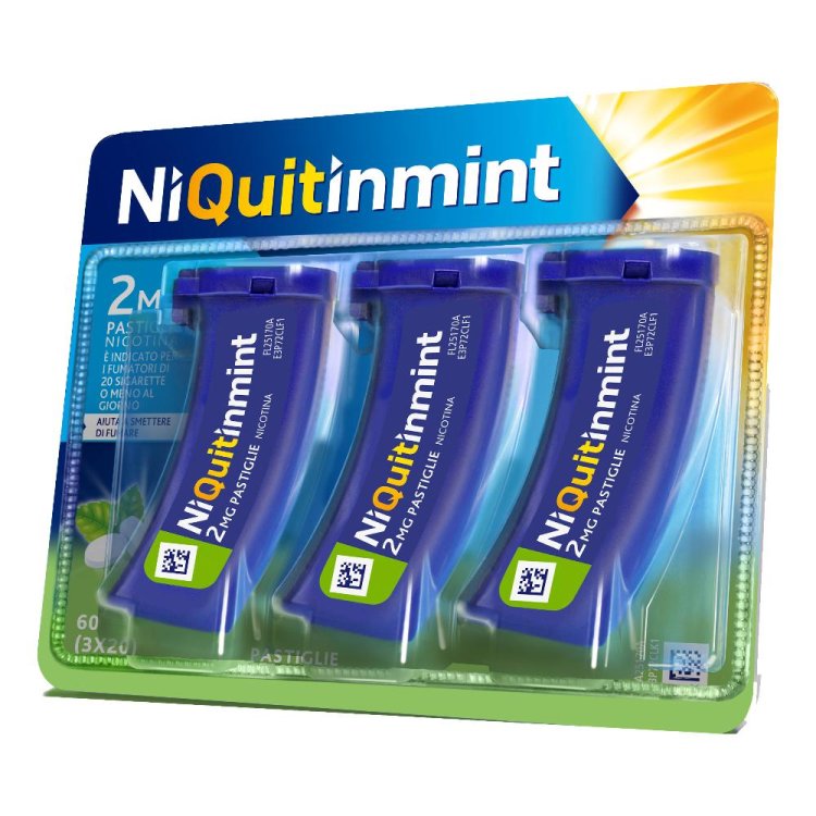 NIQUITIN Mini 60 Past.2mg