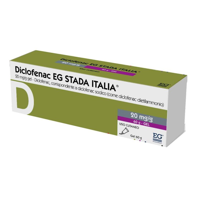 DICLOFENAC Gel 20mg/g  60g EG