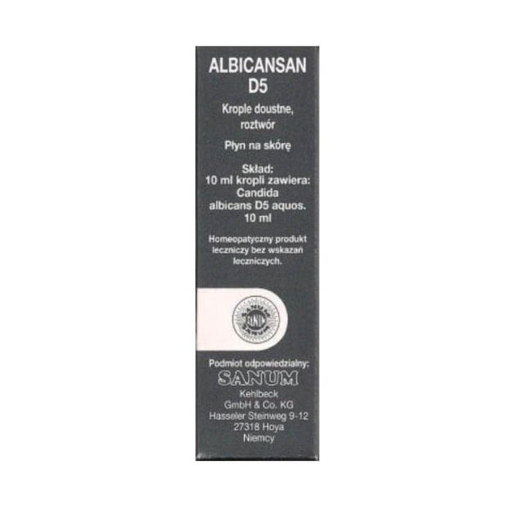IMO SANUM ALBICANSAN D5 Gocce