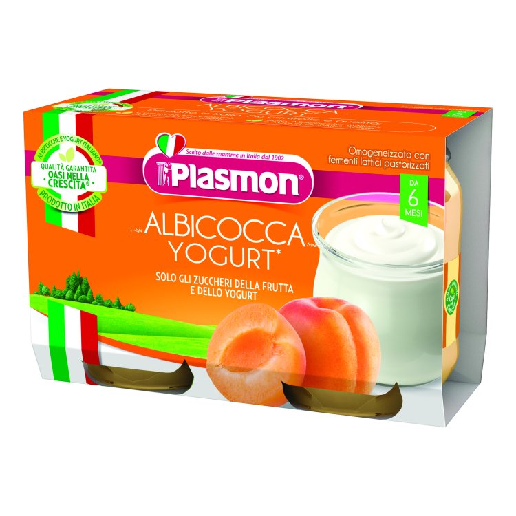 PLASMON Dessert Yog.Alb.2x120g