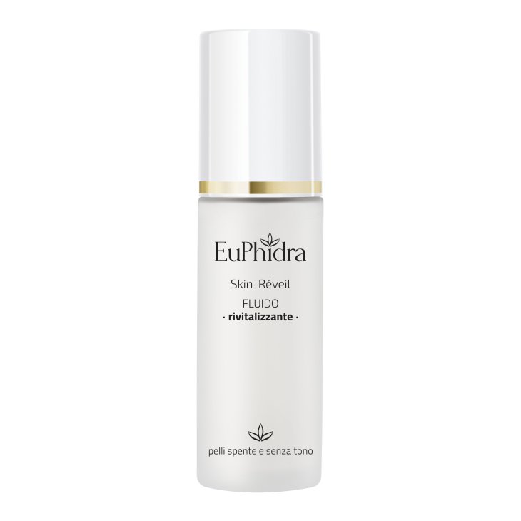 Euphidra Skin Réveil Fluido Viso Giorno Rivitalizzante - Fluido viso illuminante per pelle con colorito spento e prime rughe  - 30 ml