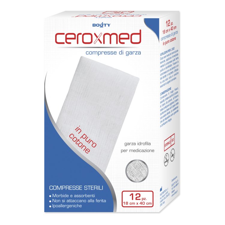 CEROXMED Compresse Garza 18x40 12pz