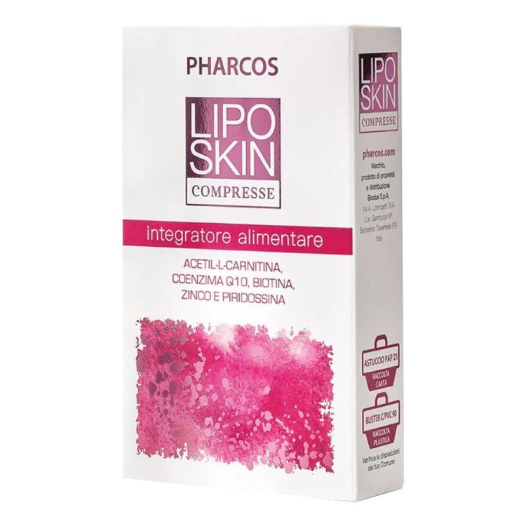 PHARCOS LIPOSKIN 30*Compresse 670mg PHARCOS LIPOSKIN 30*Compresse 670mg