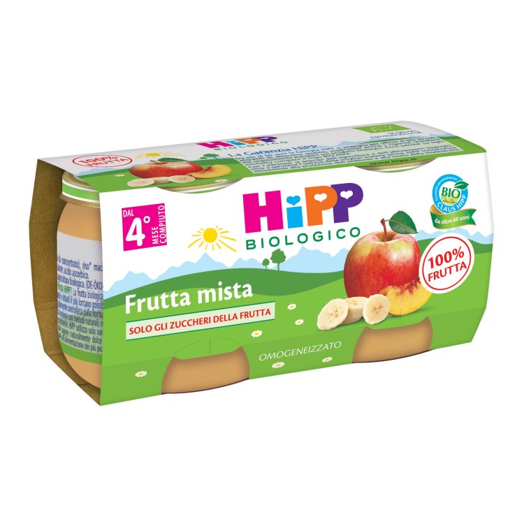 OMO HIPP Bio Frutta 2x125g