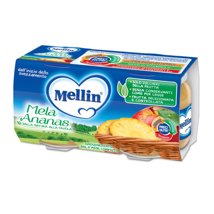 OMO MELLIN Mela+Ananas 2x100g