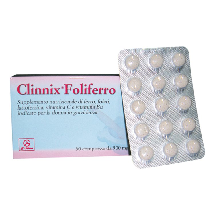 CLINNIX Foliferro 30 Compresse 500mg