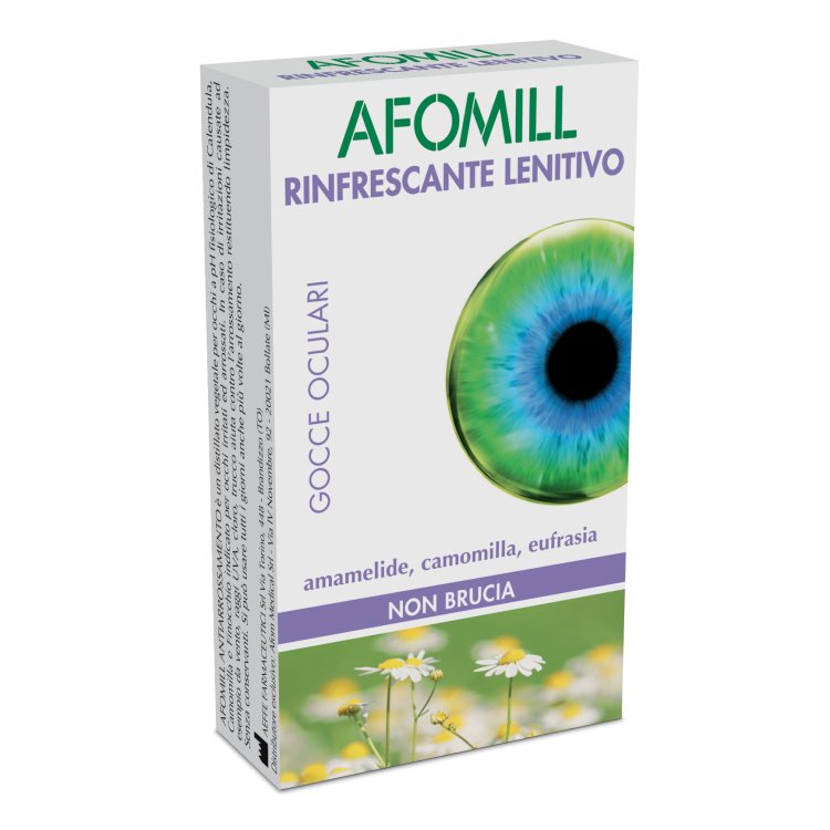 Afomill Rinfrescante gocce oculari 10 flaconcini monodose 0,5ml