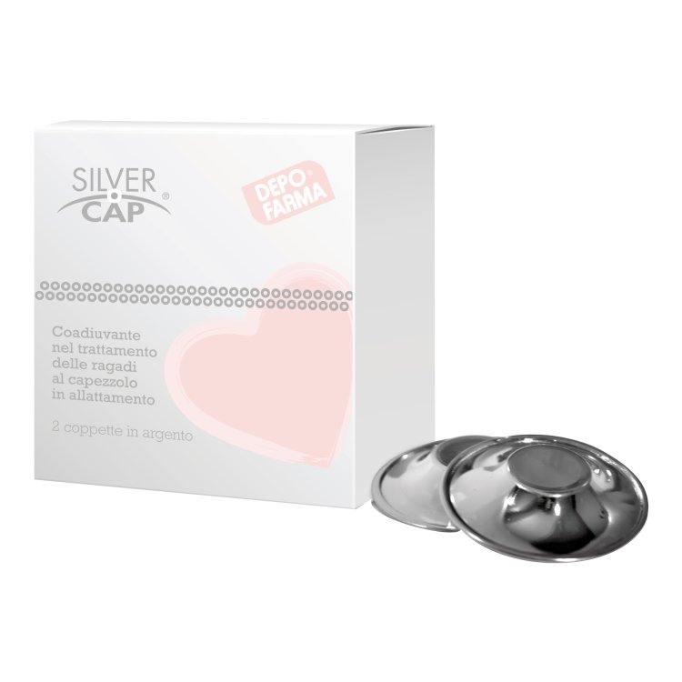 Silver Cap Coppette in Argento 2pz