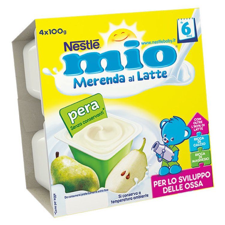 MIO Mer.Latte Pera 4x100g