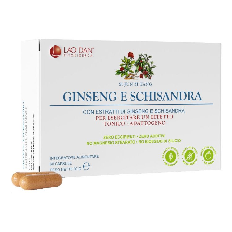 GINSENG Schisandra 60 Compresse GINSENG Schisandra 60 Compresse