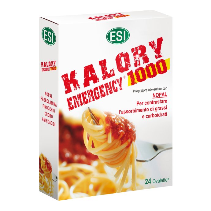 Kalory Emergency 1000 - Integratore alimentare per favorire la perdita di peso - 24 ovalette