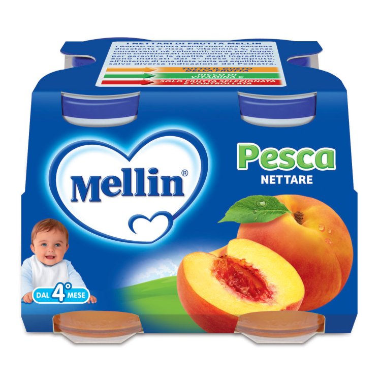 MELLIN Nett.Pesca 4x125ml