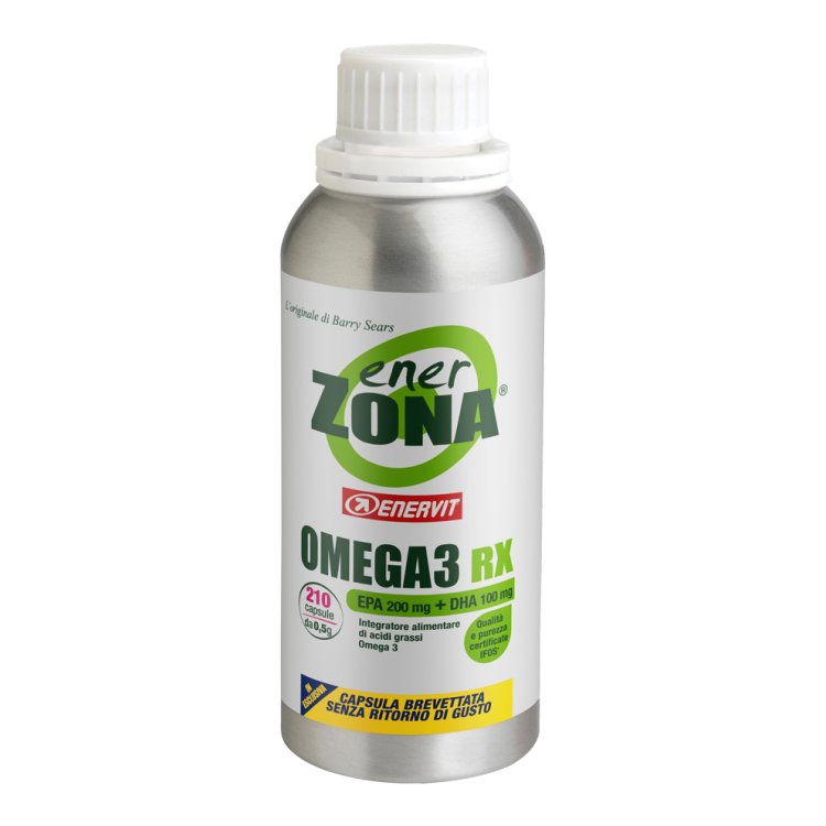 ENERZONA Omega 3 RX Integratore Alimentare 210 Capsule 500 mg