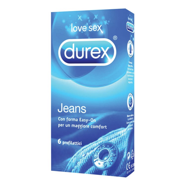 Durex Jeans Easy On 6 profilattici anatomici