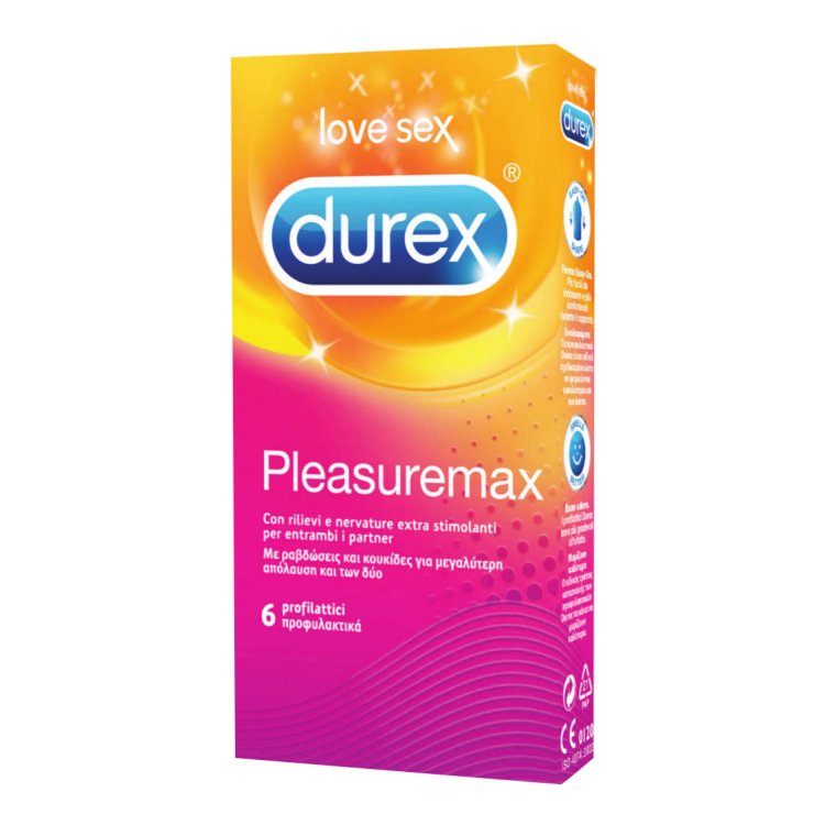 Durex Pleasuremax Easyon 6 profilattici