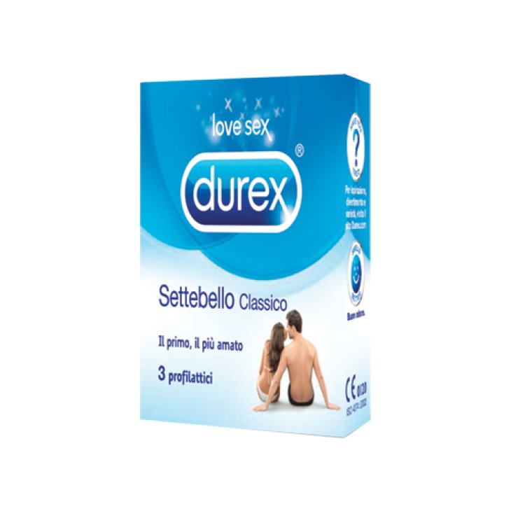 Durex Settebello Classico 3 profilattici