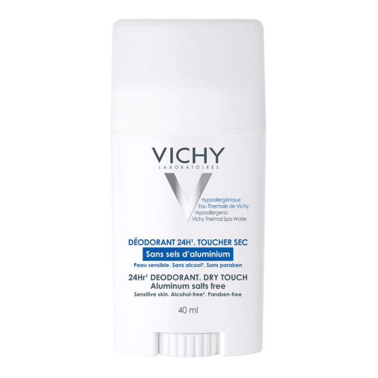 Vichy Deo Stick Deodorante 24 ore Senza sali di Alluminio Effetto Asciutto 40 ml