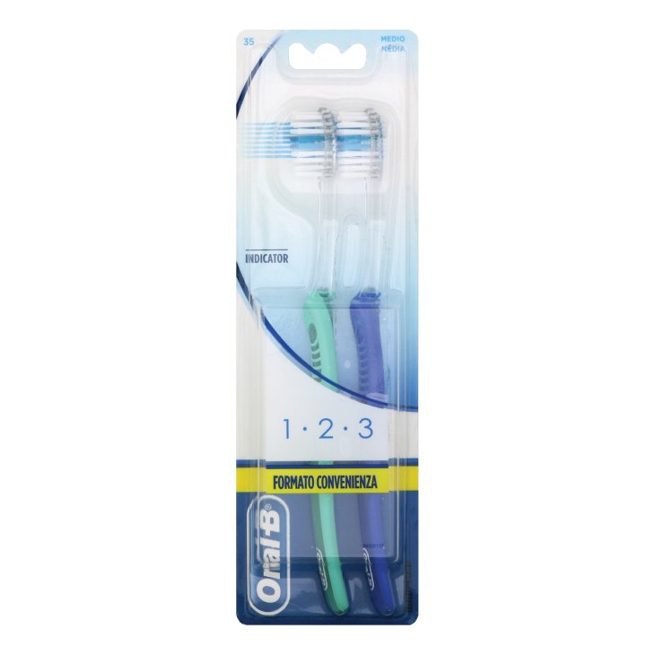 ORAL-B Spazz.Indic.35Medio 2pz