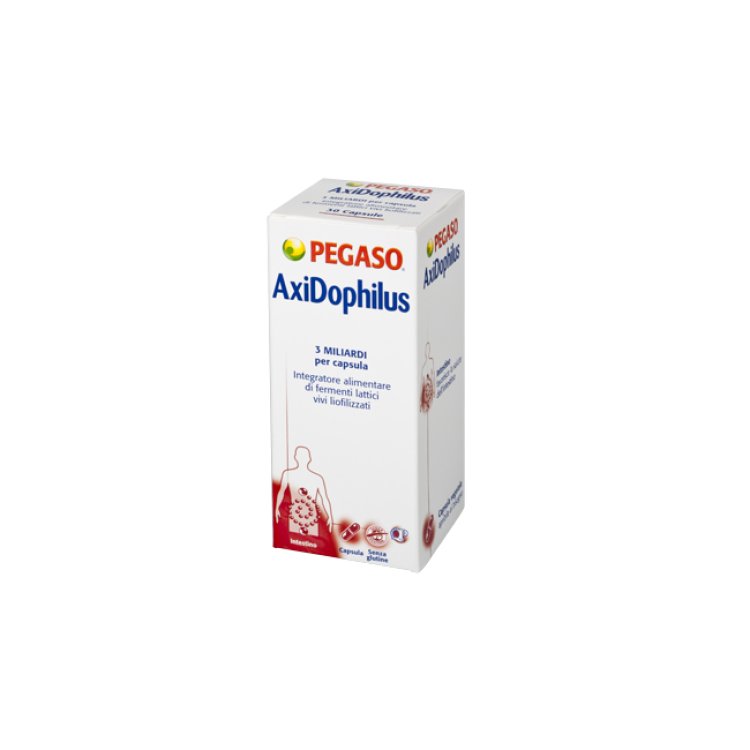 AxiDophilus Pegaso - Integratore con fermenti lattici vivi liofilizzati - 60 capsule