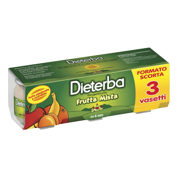 OMO DIET.Frutta Mista 3x80g