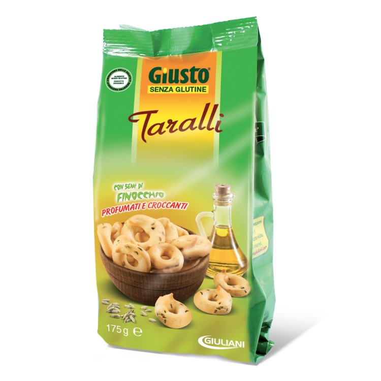 GIUSTO S/G Taralli Finocc.175g