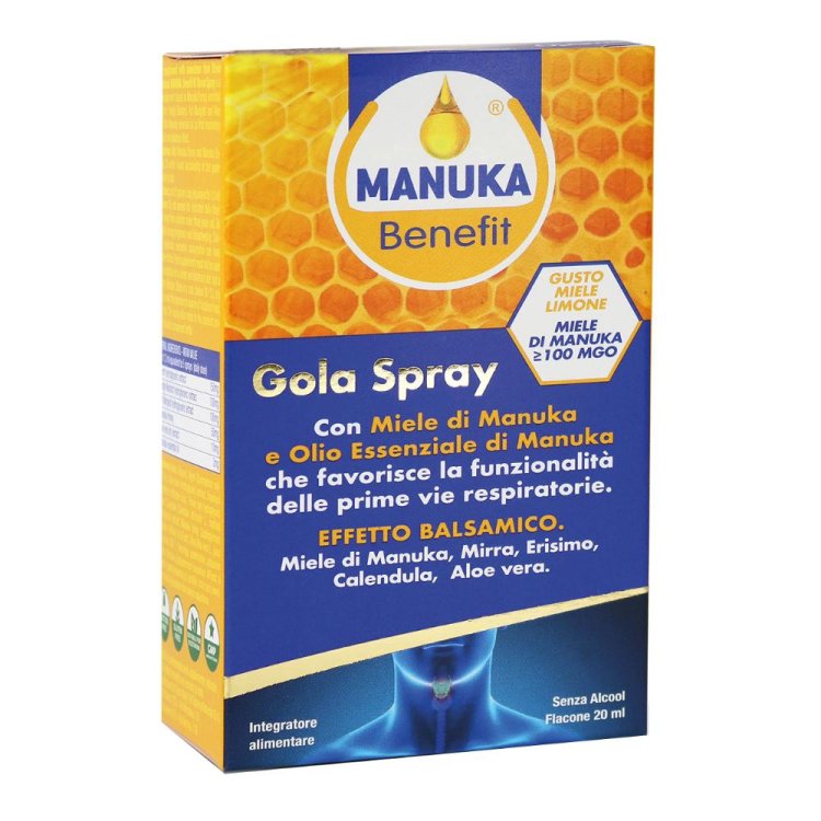 MANUKA Benefit Gola Voce 20Cpr