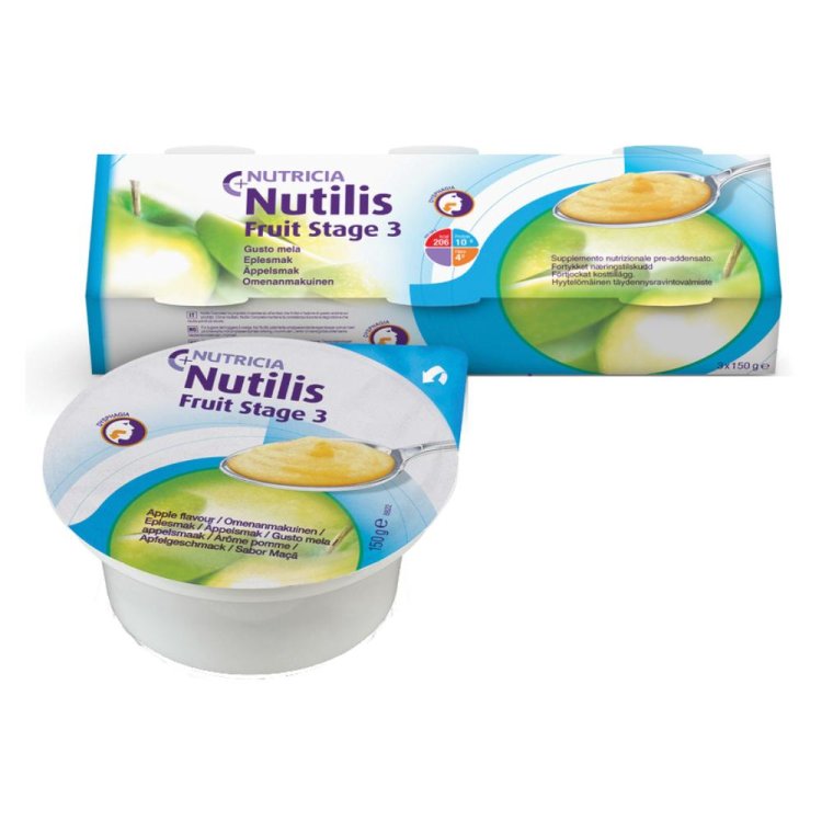 NUTILIS Fruit Stage3Mela3x150g