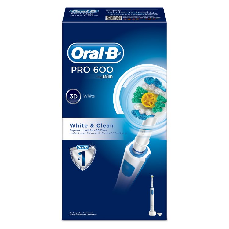 ORAL-B Prof.Care  600 Wh&Clean