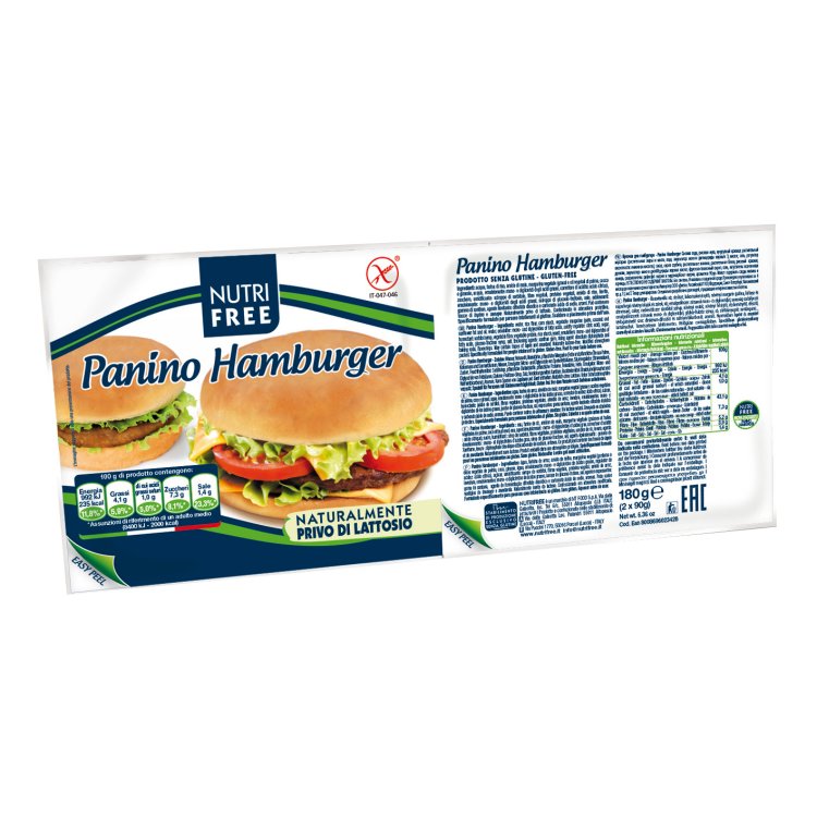 NUTRIFREE Panino Hamburger180g