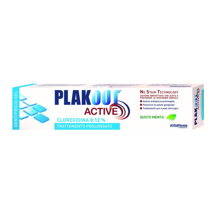 Plakout Active Dentifricio con Clorexidina 0,12% 75 ml